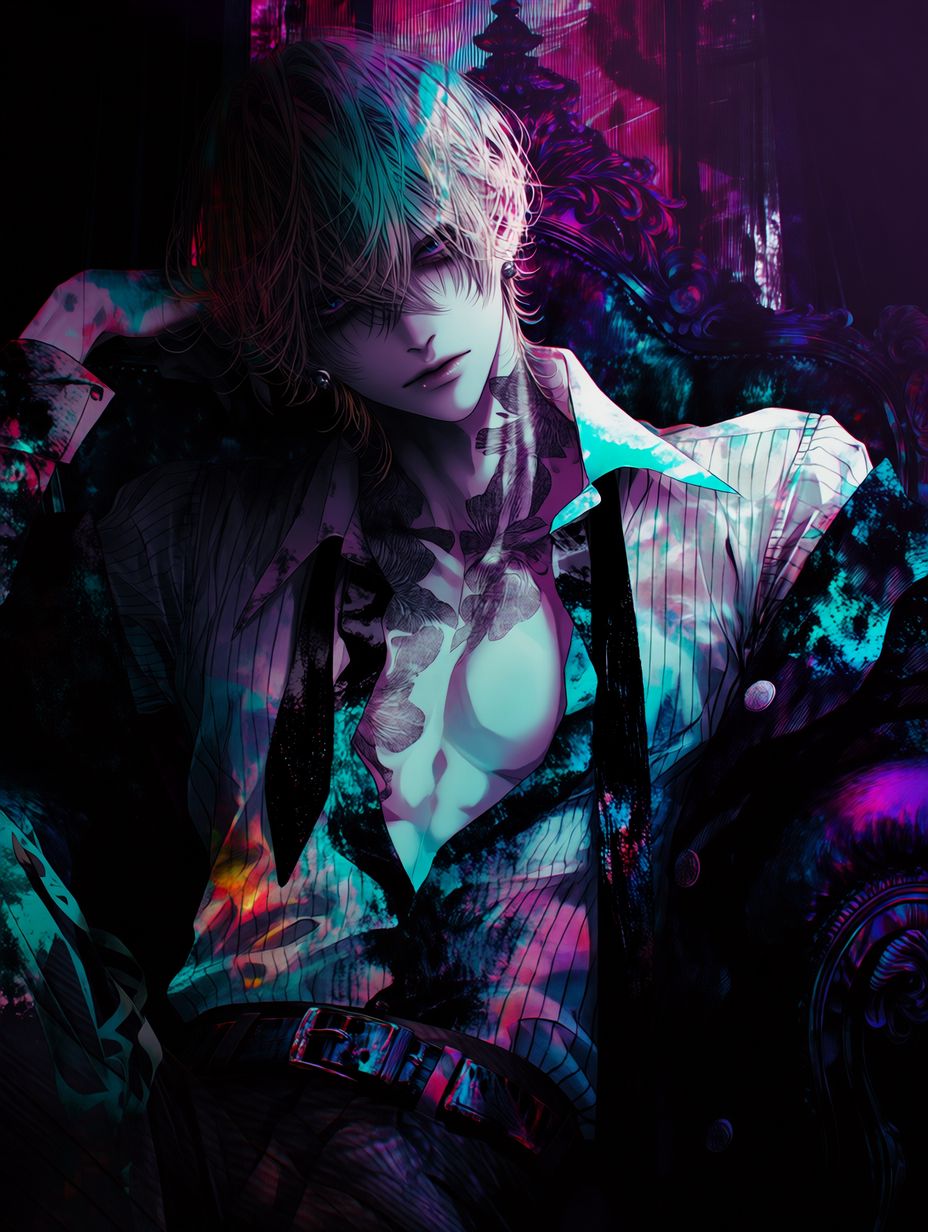 夜痕リアクト cover AO artwork