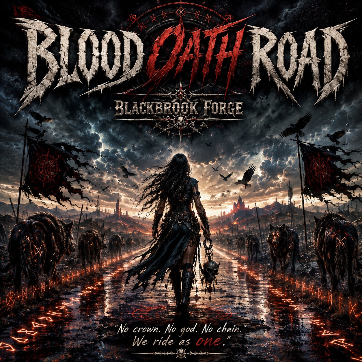 “Blood Oath Road”, artwork