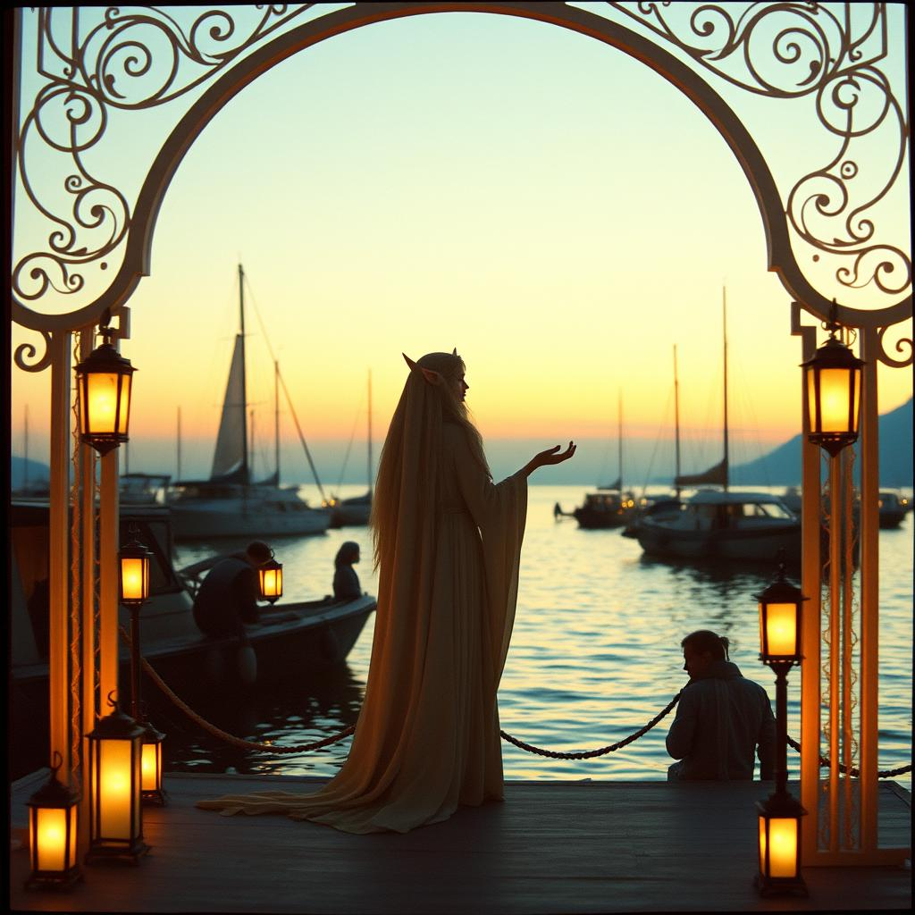 The Last Ship West (neo Sindarin) artwork