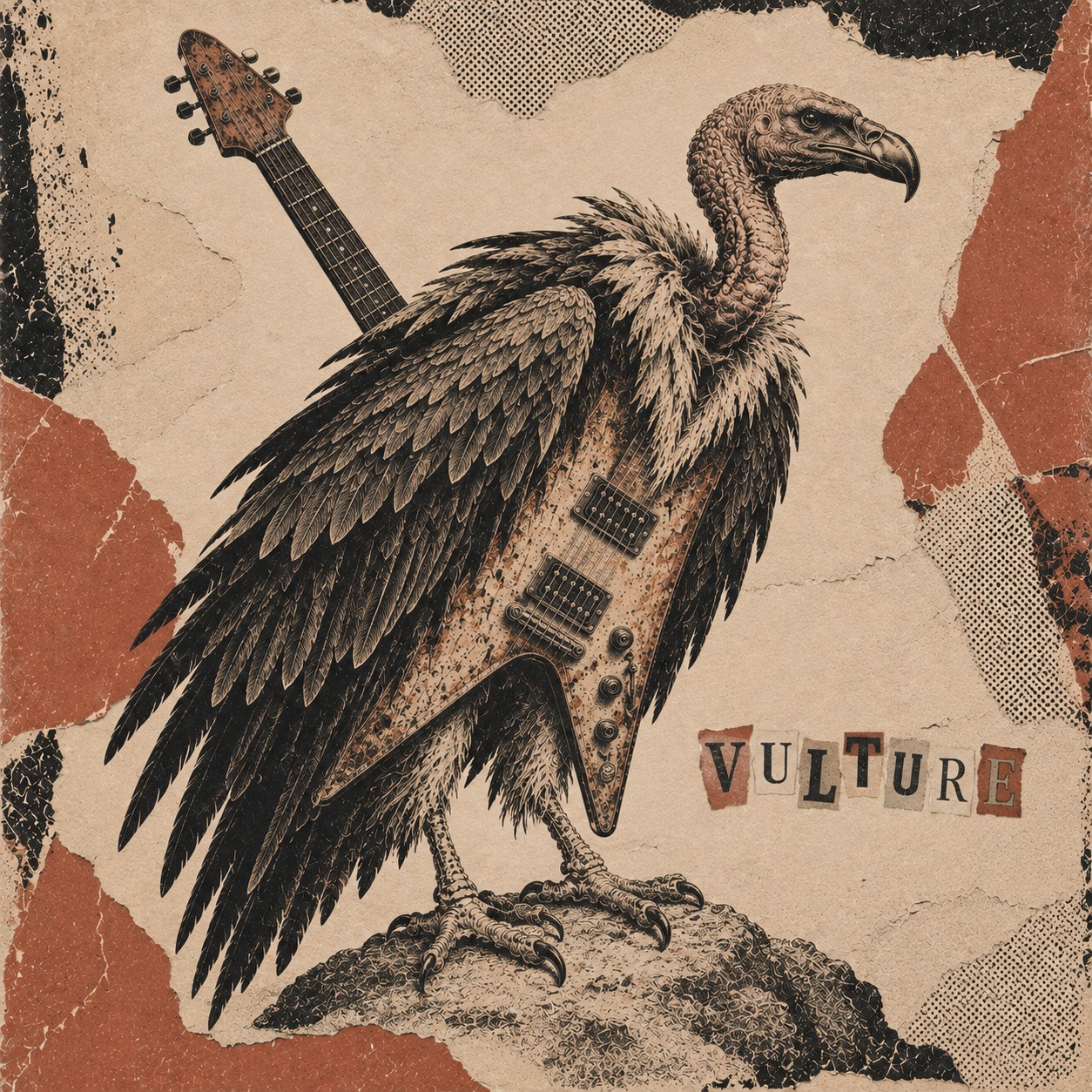 Vulture artwork
