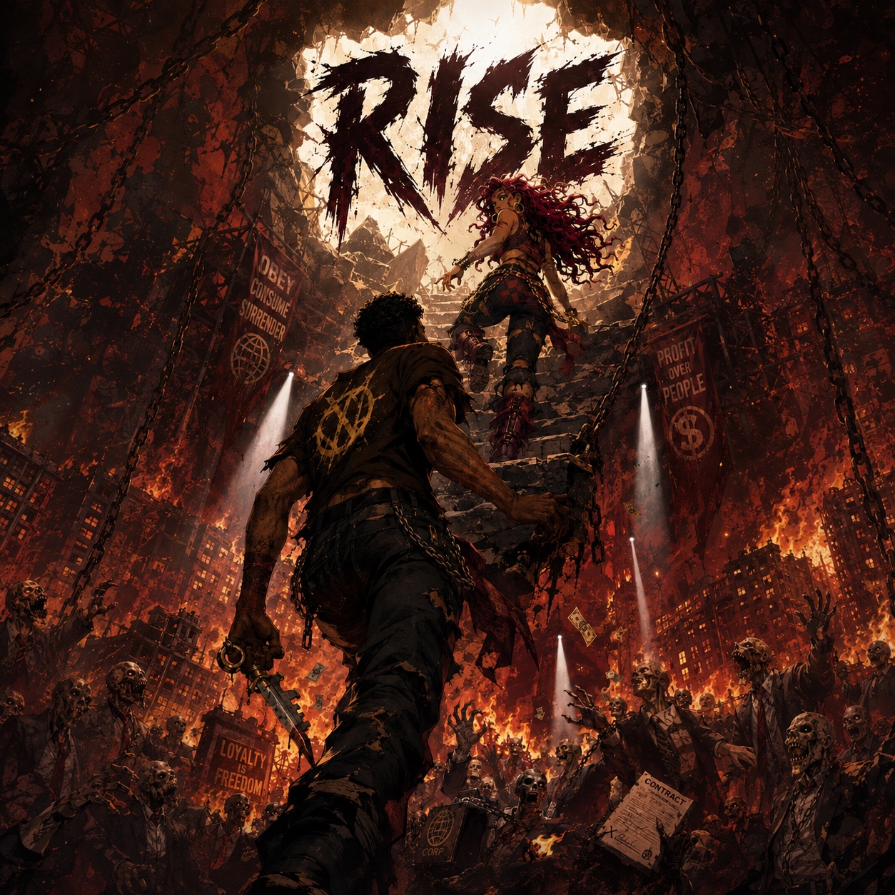 Rise — kissthebaby artwork