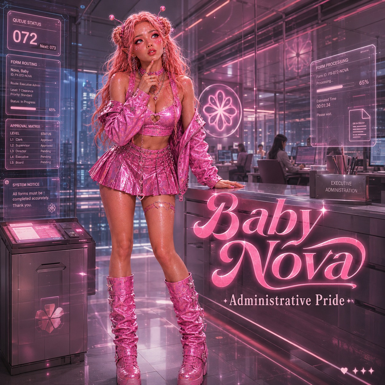 Baby Nova: Administrative Pride (Space Germany) artwork