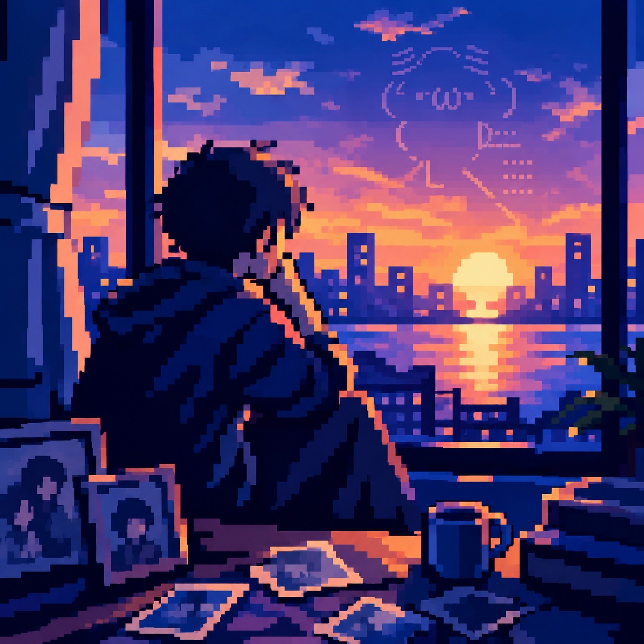 また髪の話してる・・・ artwork