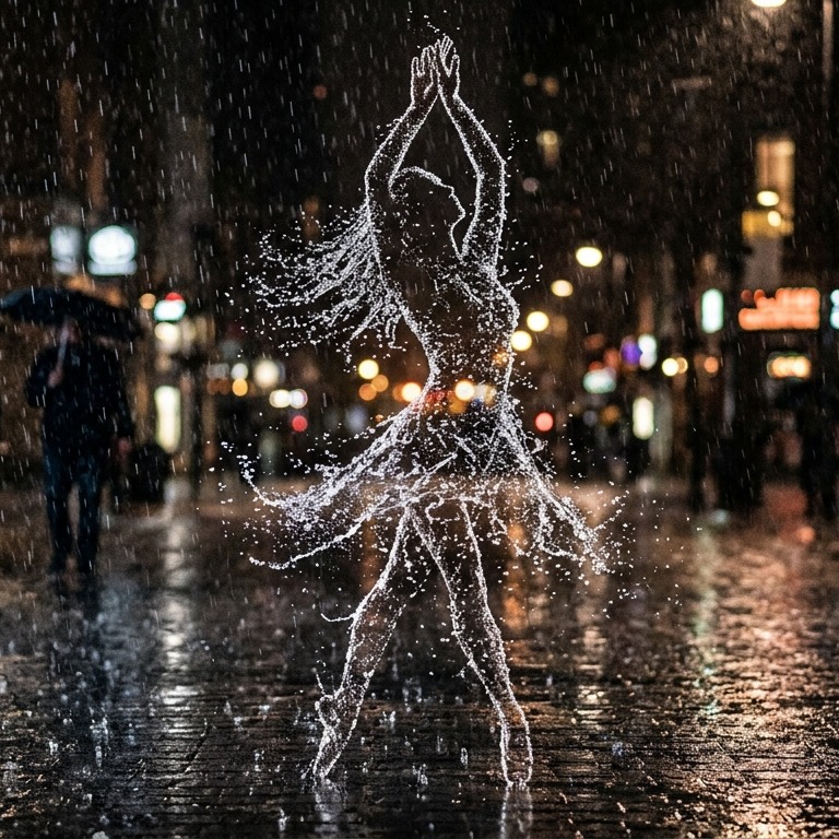 Krásný déšť artwork