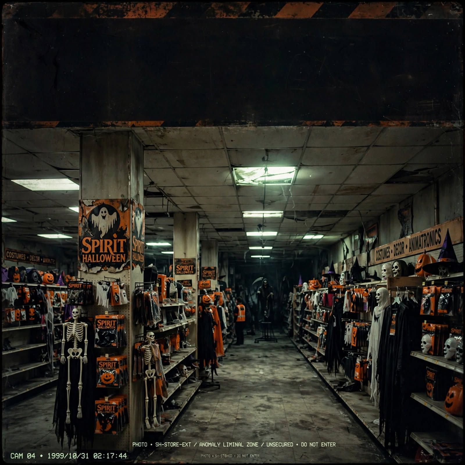 Spirit Halloween - the SCP artwork