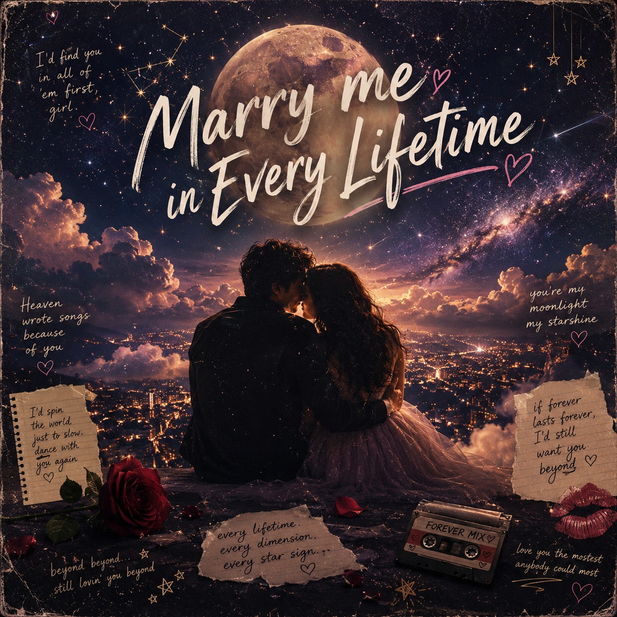 marry me in every LIFETIME artwork