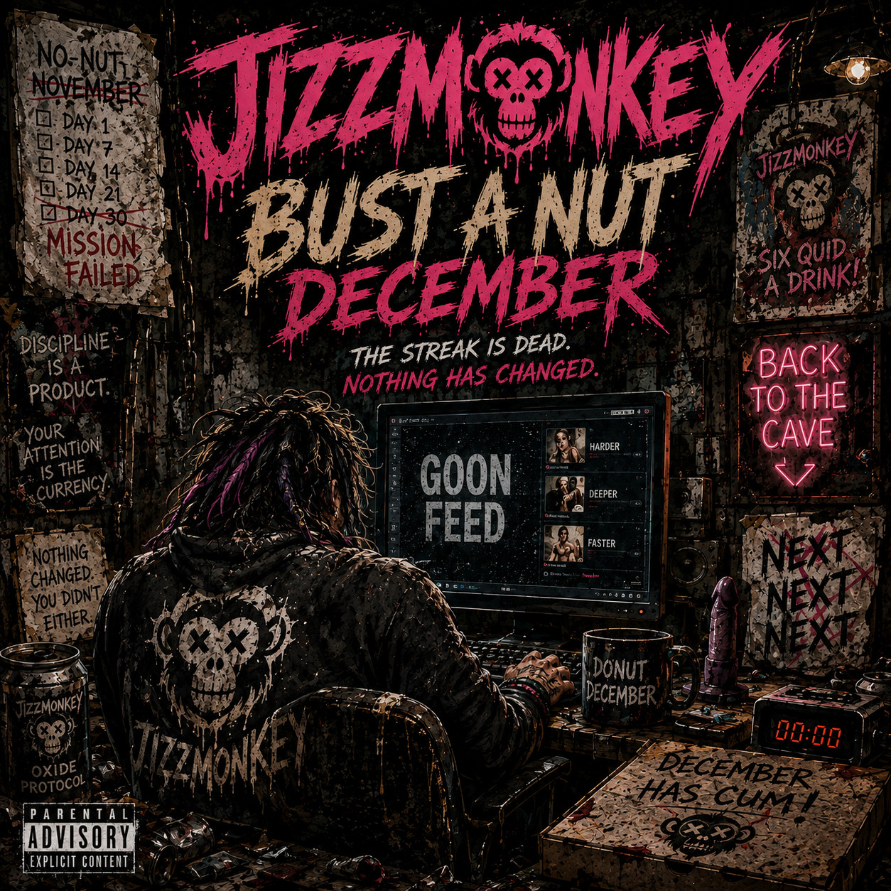 Bust A Nut December artwork
