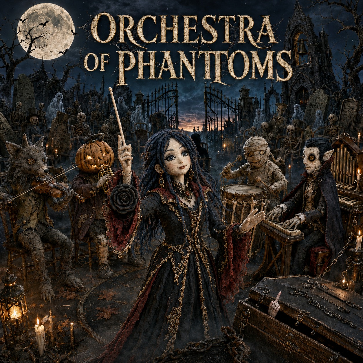 ［English］ORCHESTRA OF PHANTOMS artwork
