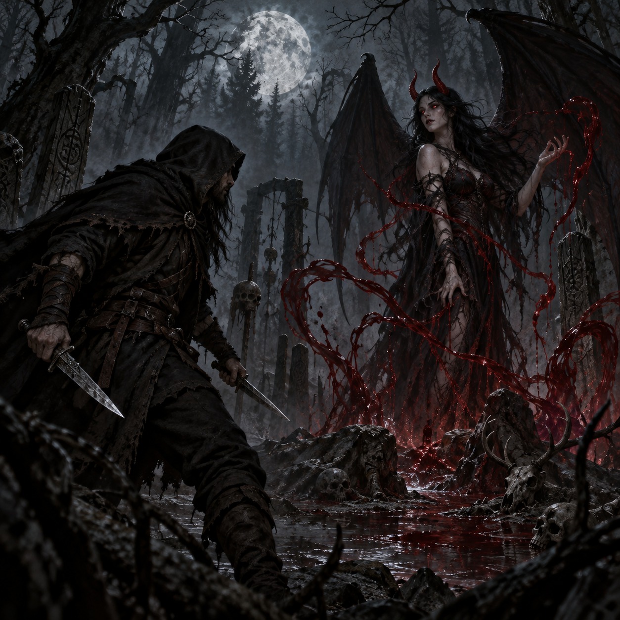 The Hunter's Oath (Conlang Version) artwork