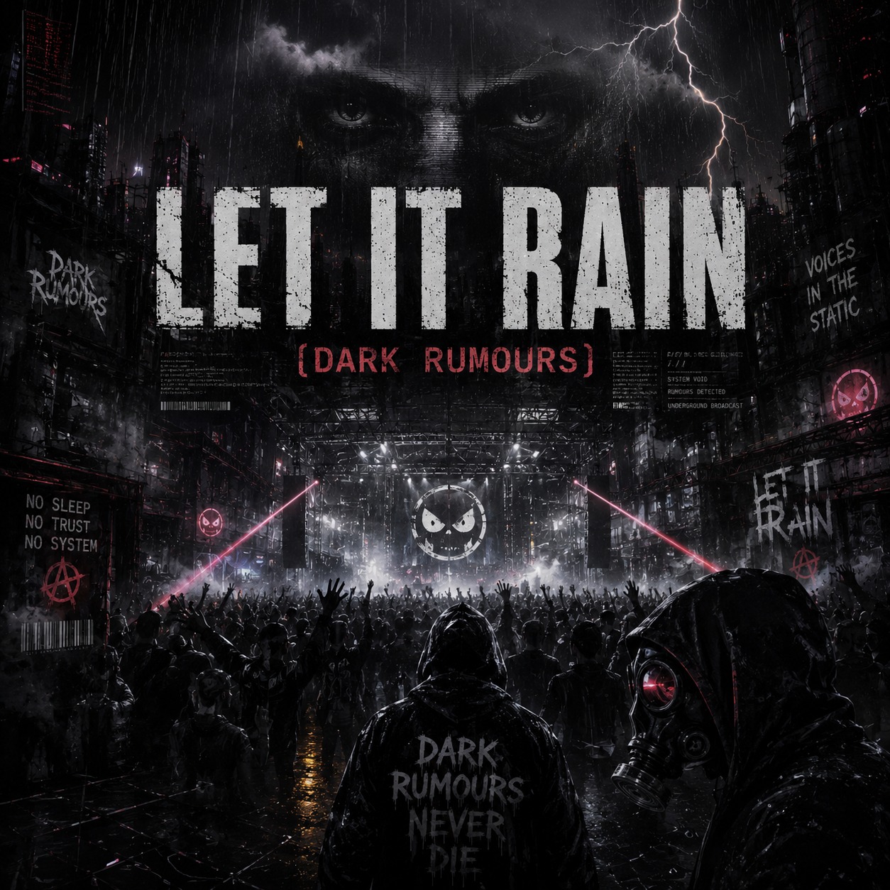 Let It Rain (Dark Rumours) artwork