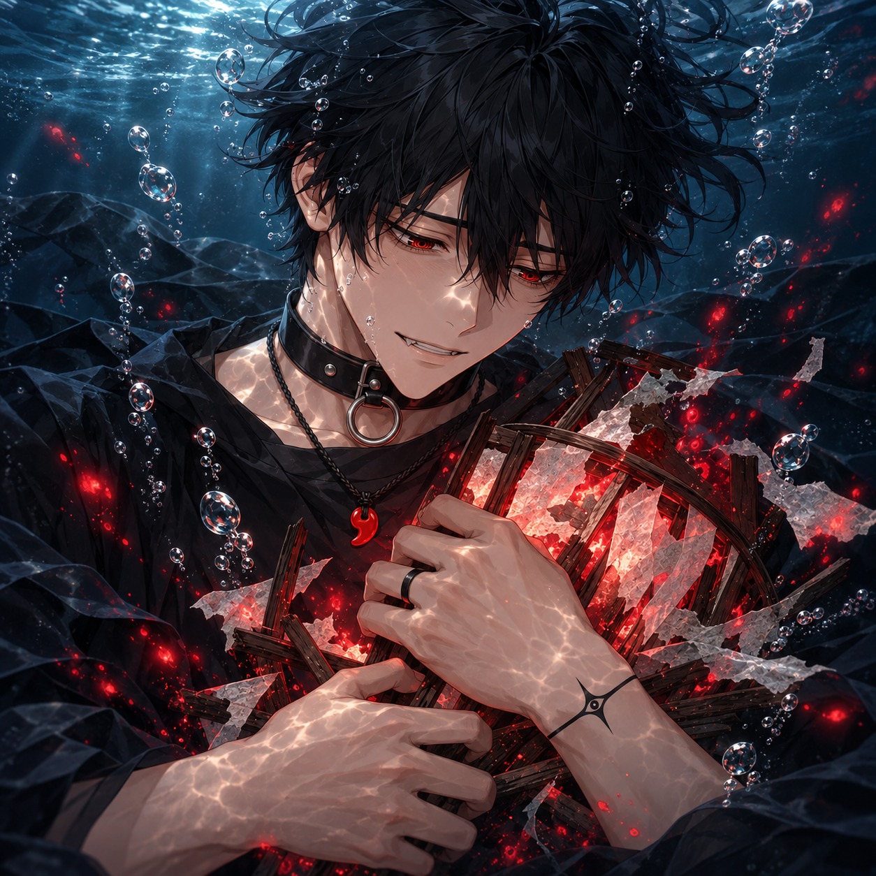 【編集再掲】沈灯 artwork