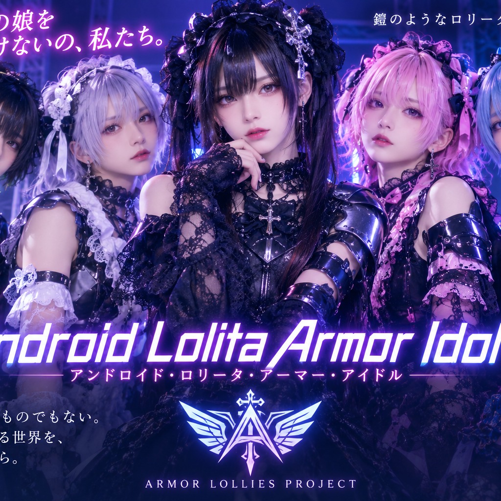 Android Lolita Armor Idol   ～可愛い男の娘をほっとけないの私たち～ 女子アイドル(男の娘) artwork