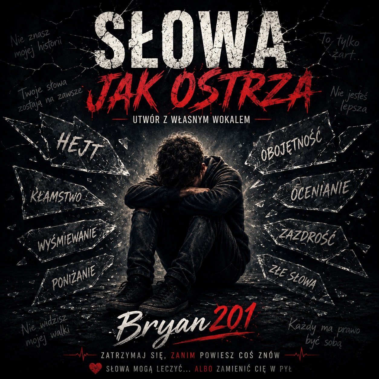 Słowa jak ostrza (własny wokal) artwork