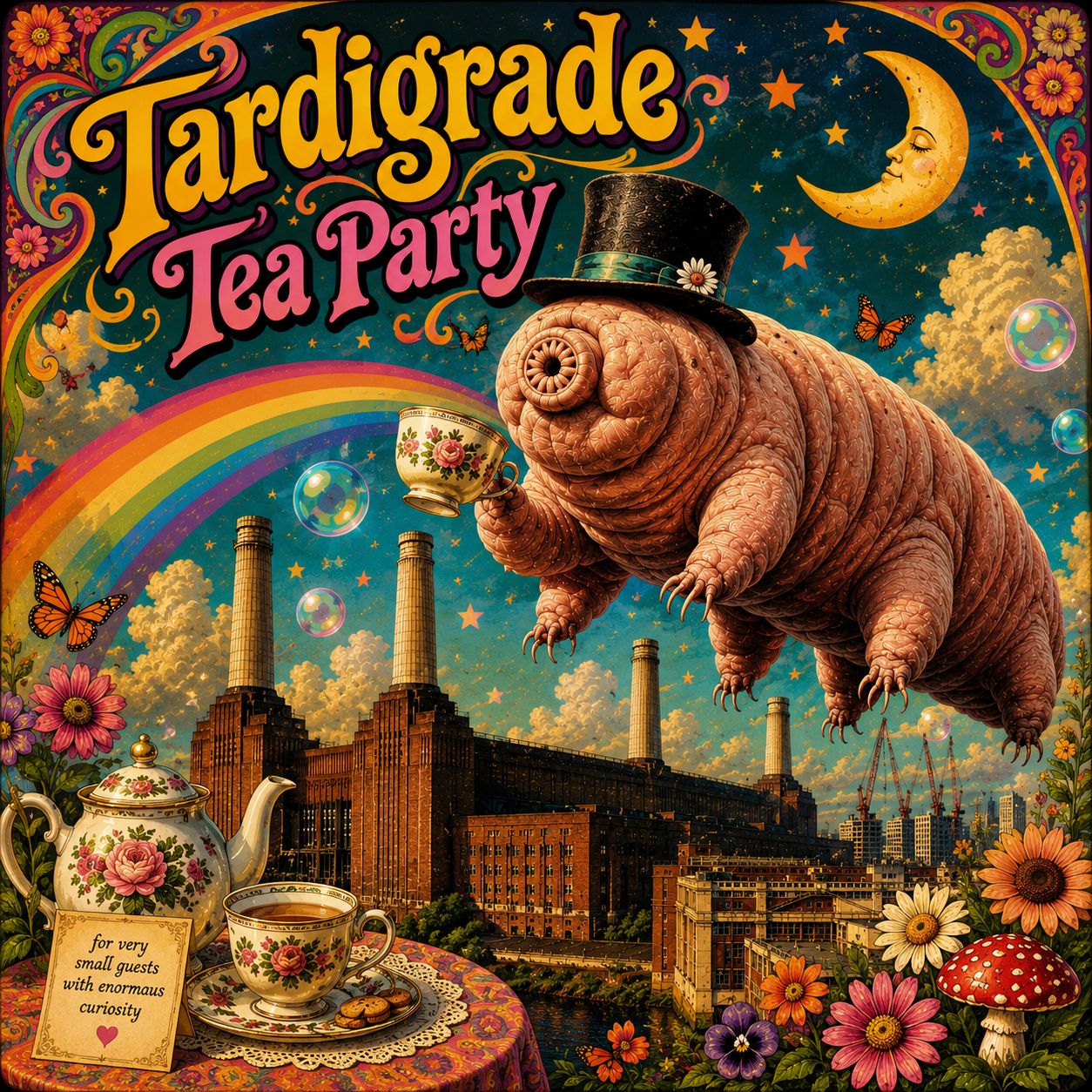 Tardigrade Tea Party artwork