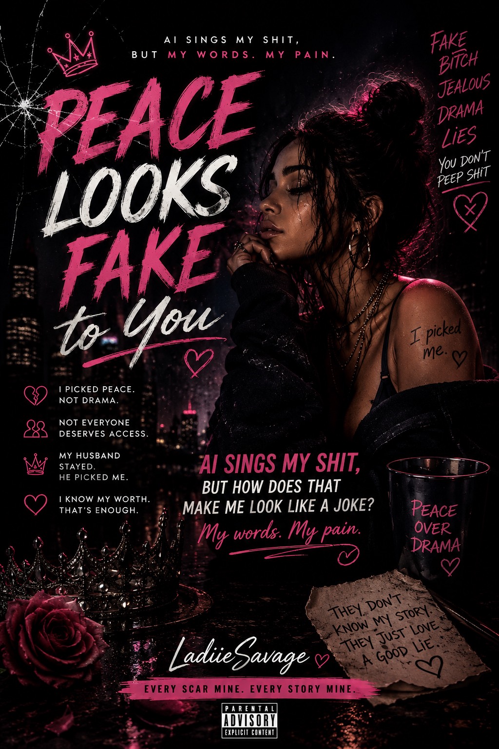 Peace Looks Fake to You- LadiieSavage artwork