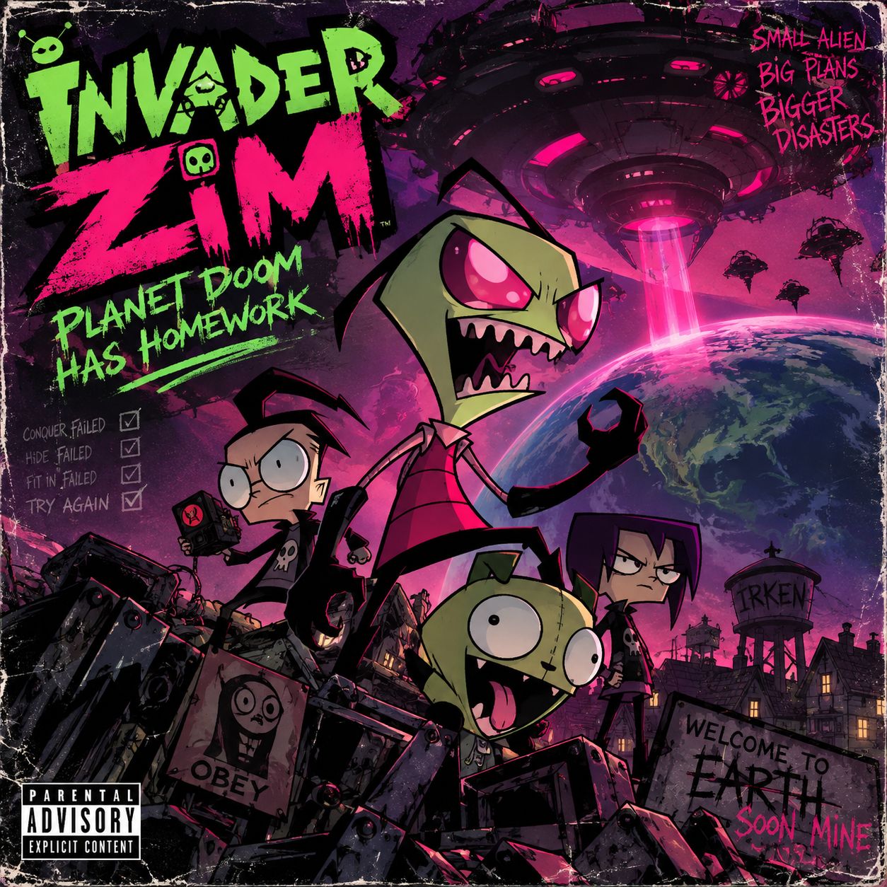 Planet Doom Has Homework artwork