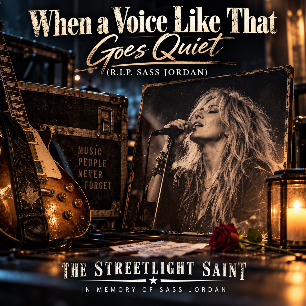 When a Voice Like That Goes Quiet (R.I.P. Sass Jordan) artwork
