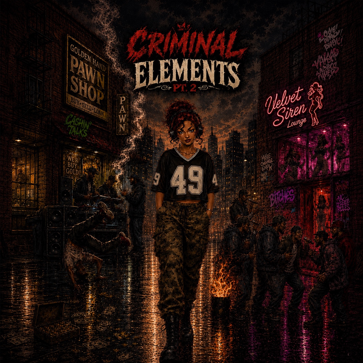 Criminal Elements pt. 2 — BAEL MONEY artwork