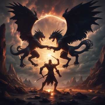 The battle of morale artwork