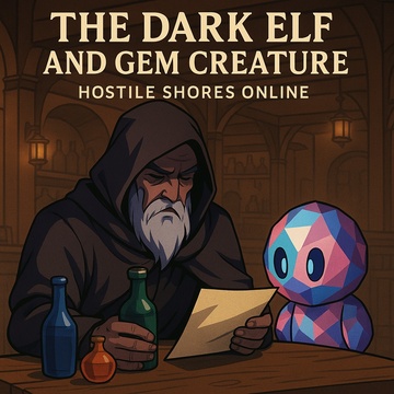 Image for The Dark Elf and Gem Creature