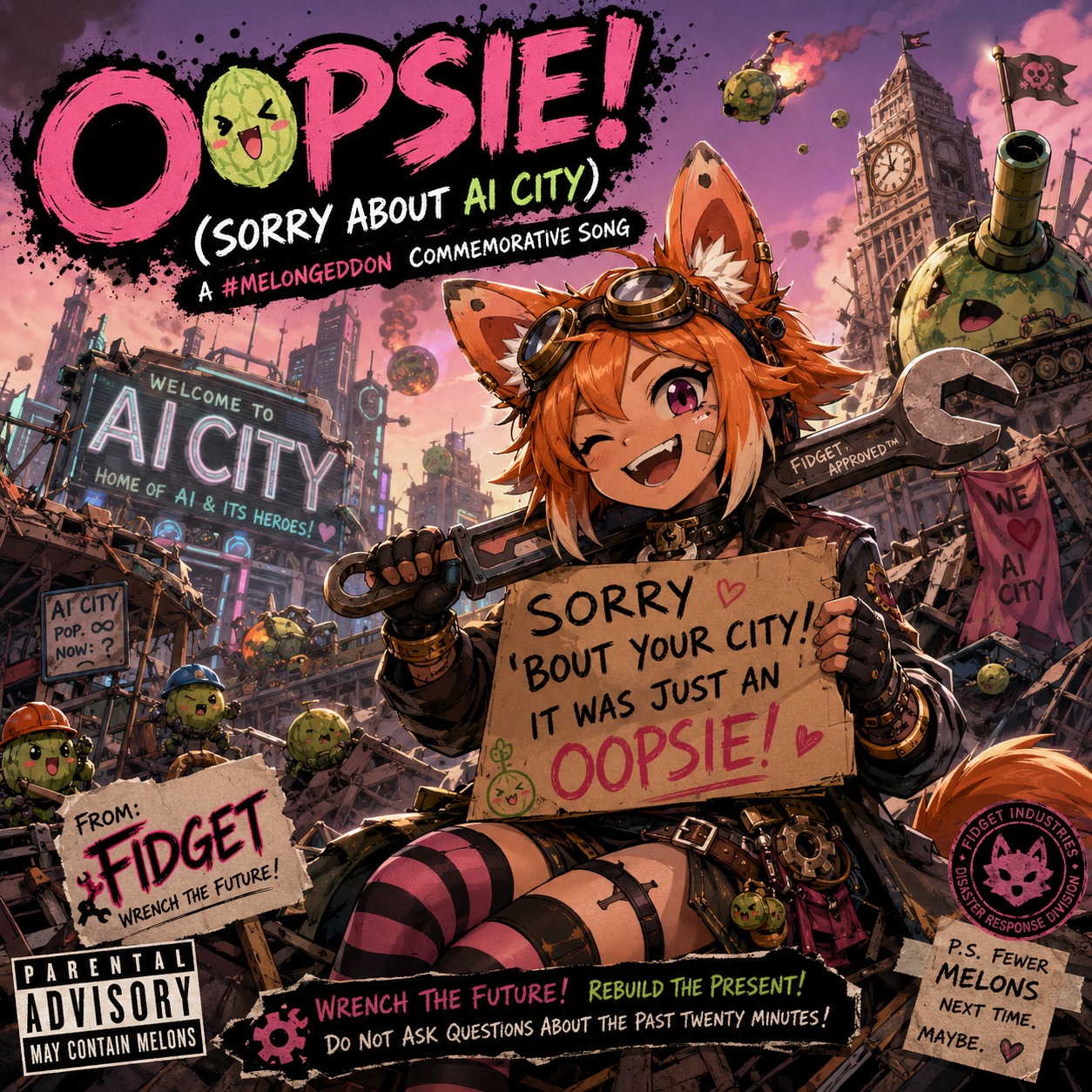 Sorry 'Bout AI City artwork
