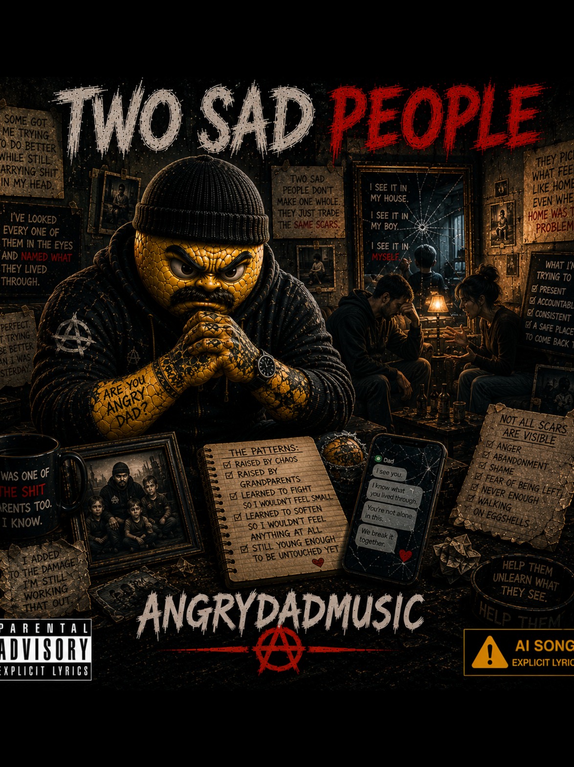 Two Sad People artwork