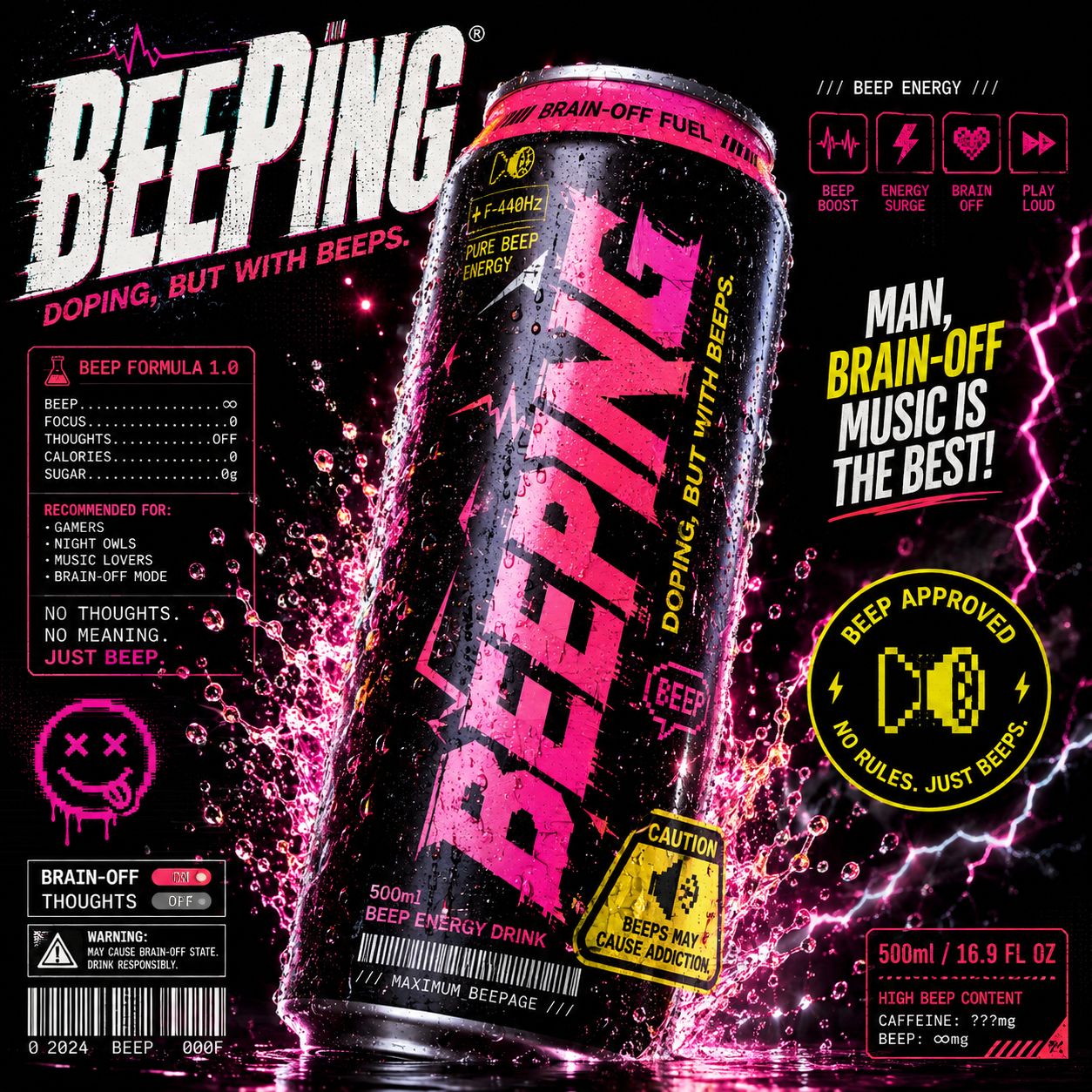 BEEPING artwork