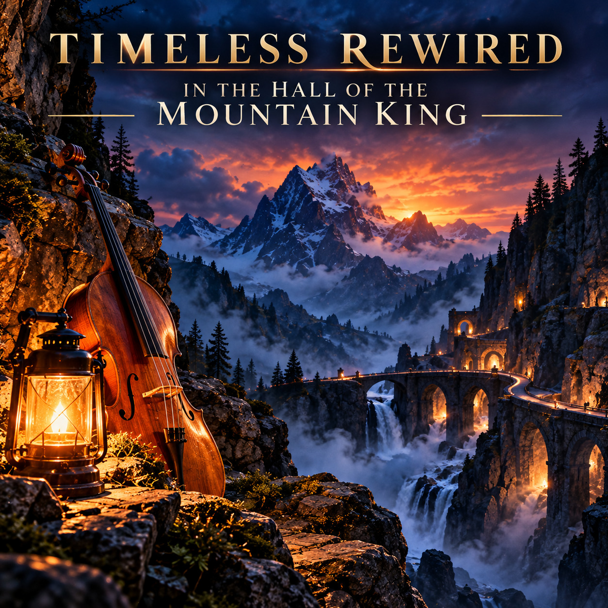 In the Hall of the Mountain King - Grieg artwork