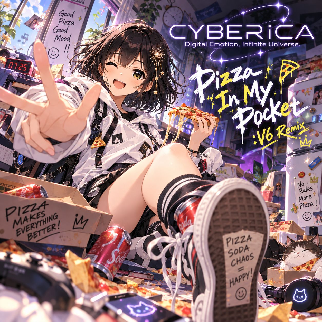 Pizza In My Pocket :V6 Remix artwork