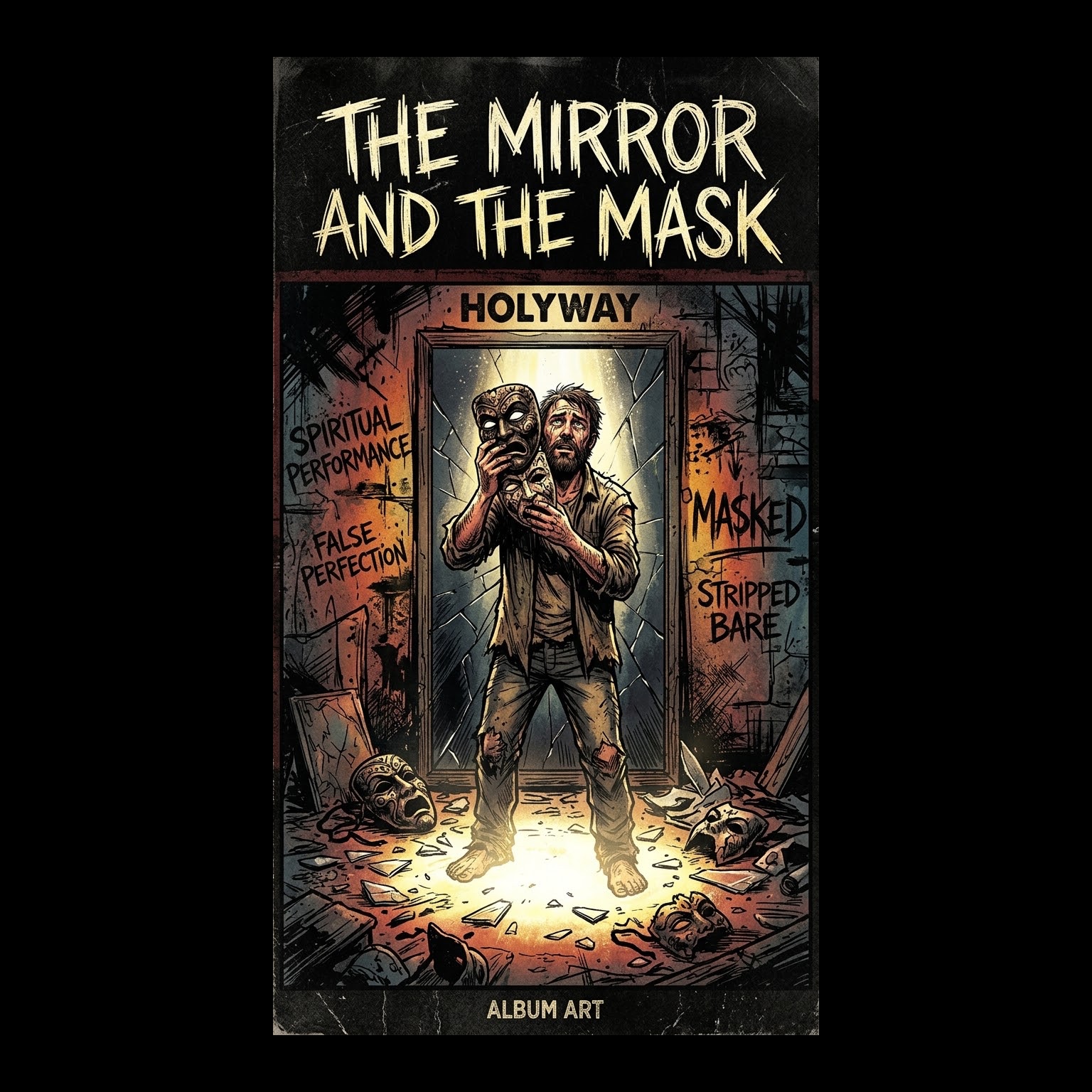 THE MIRROR AND THE MASK artwork