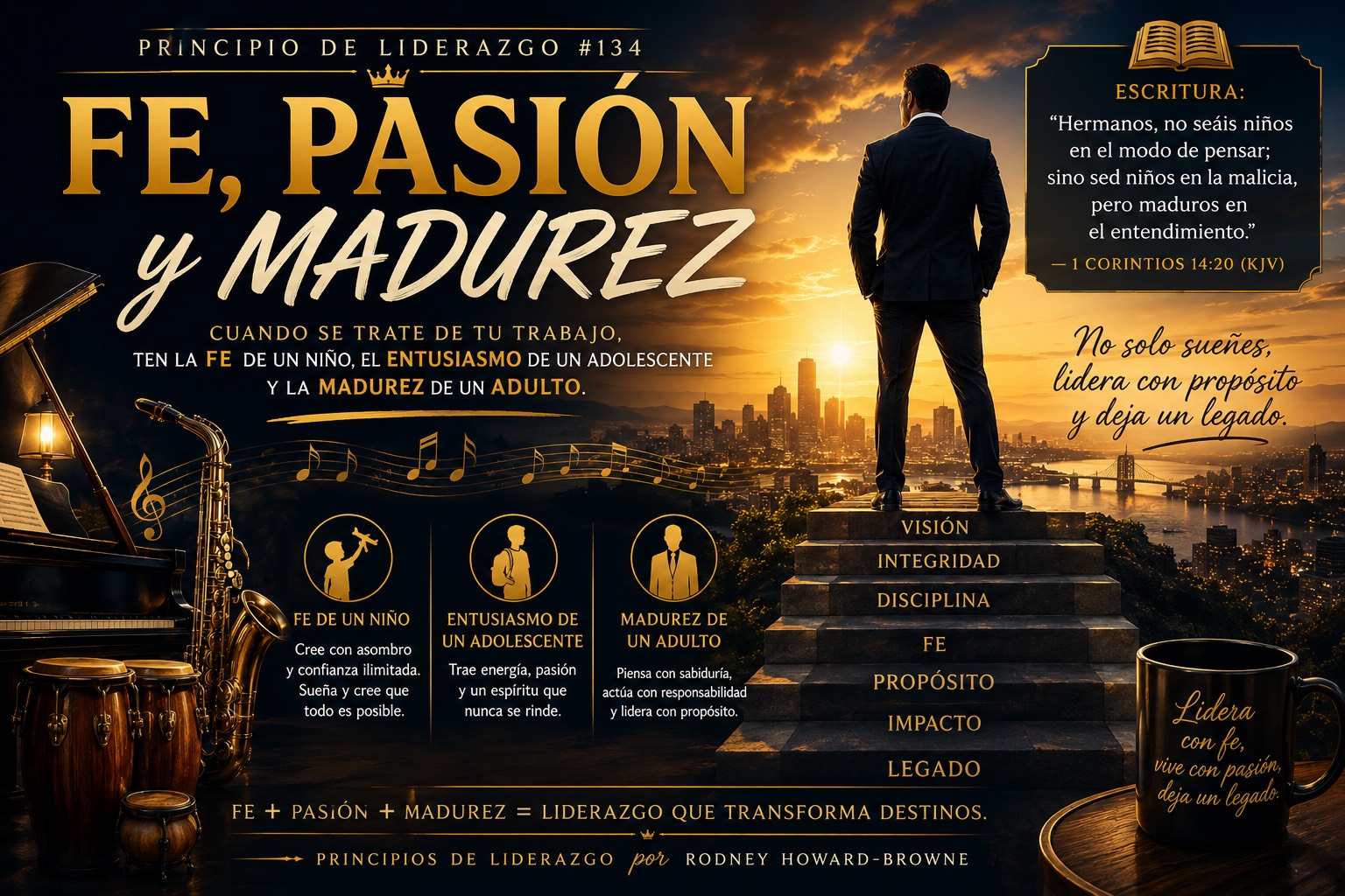 Fe, Pasión y Madurez artwork