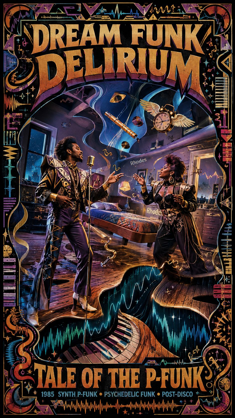 DREAM FUNK DELIRIUM artwork