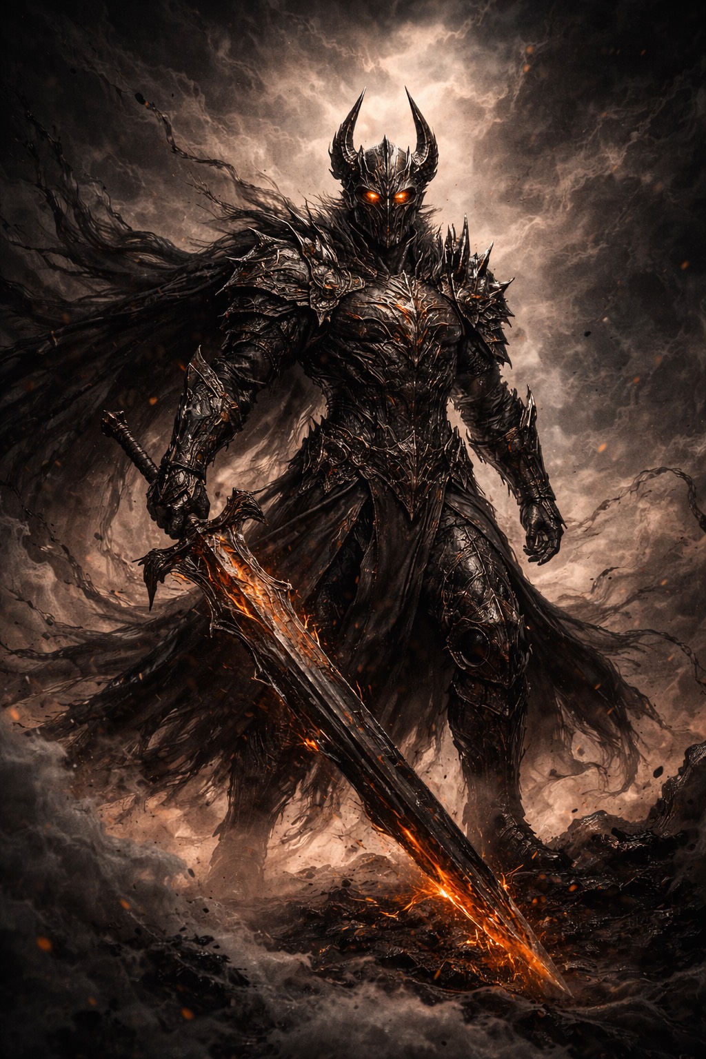 The Dark Warrior artwork