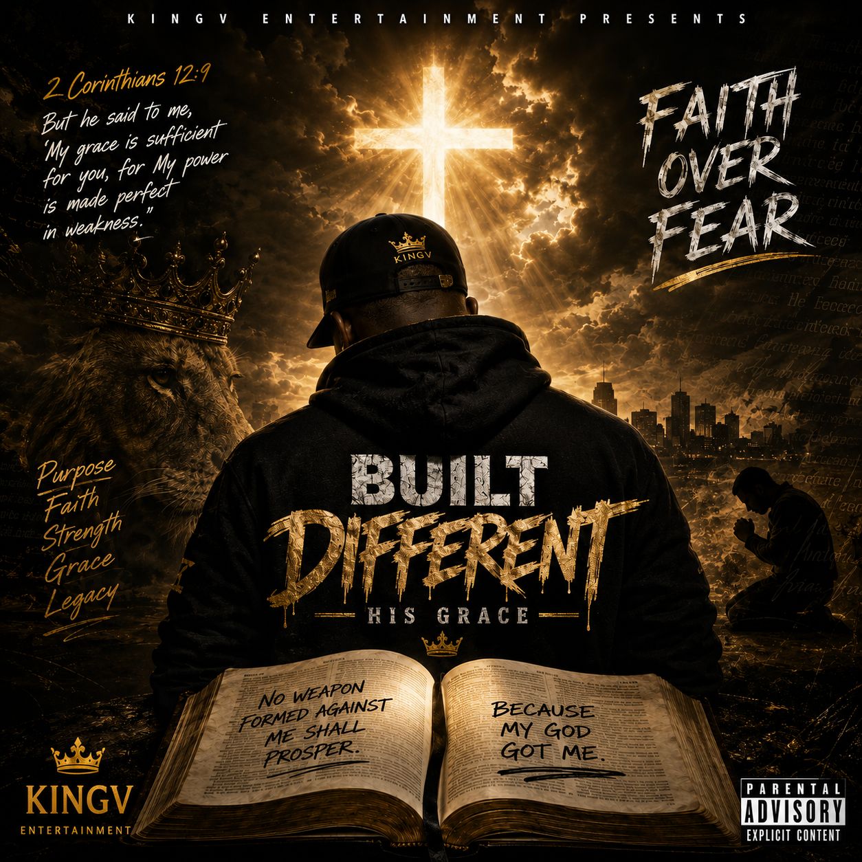 I'm Built Different- KingV artwork