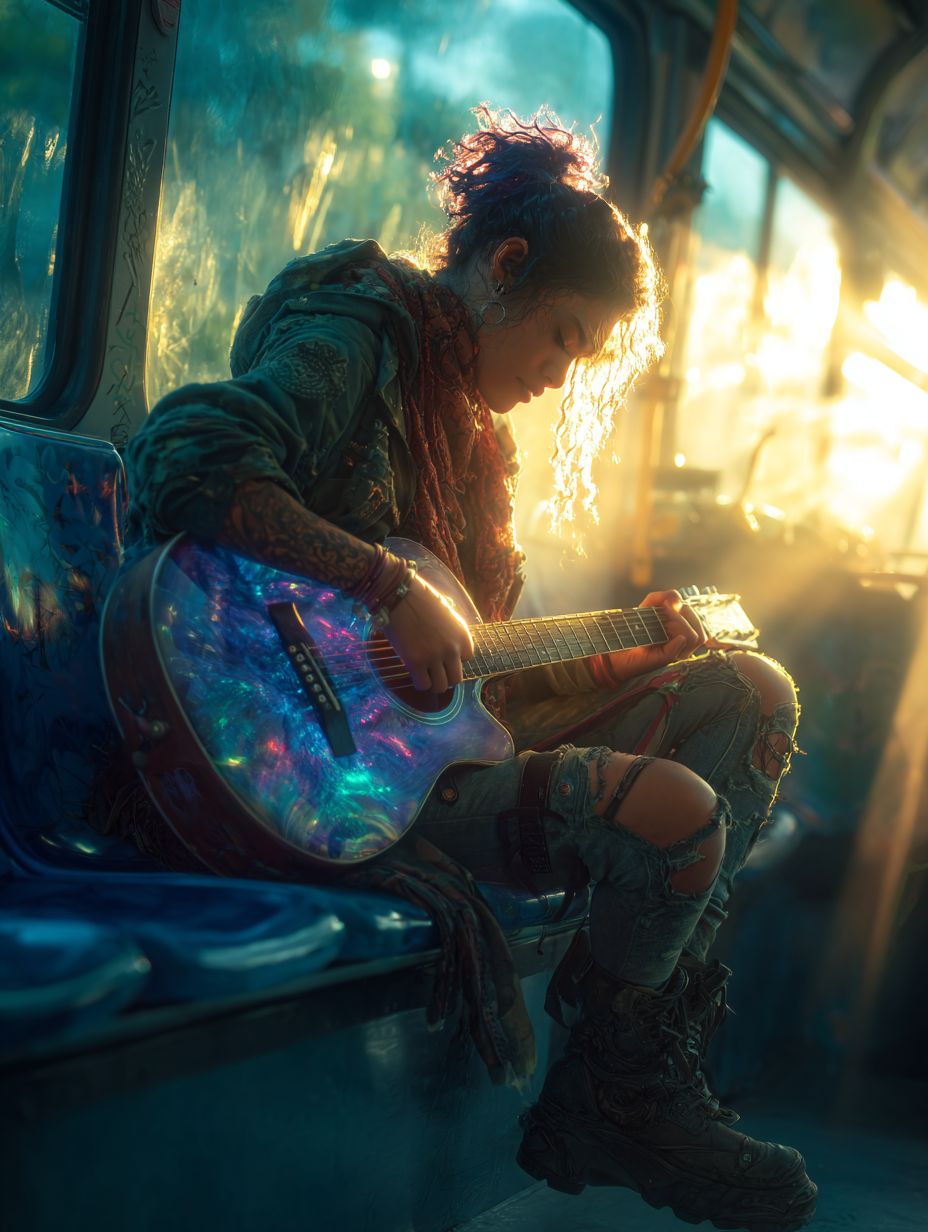 Chauffeur on The Bus artwork