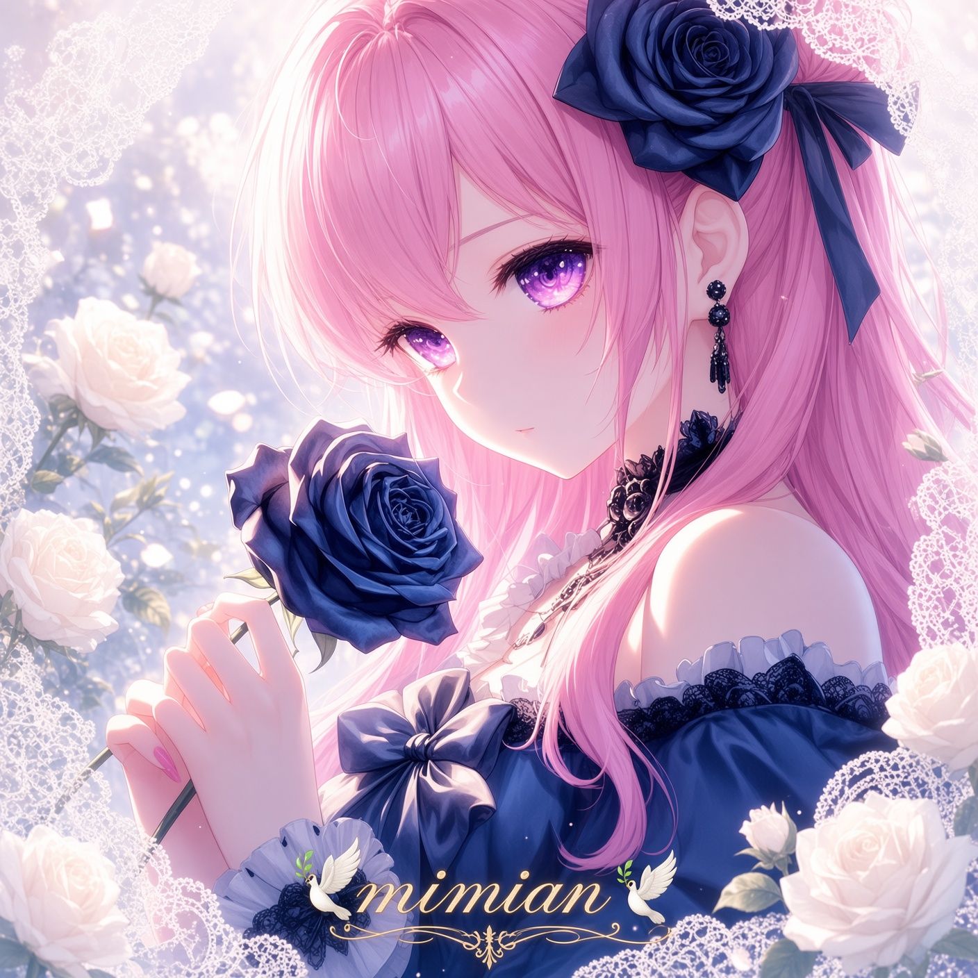 見つけてほしい…🕊𓂃𓈒𓏸︎︎︎︎︎🤍︎ artwork