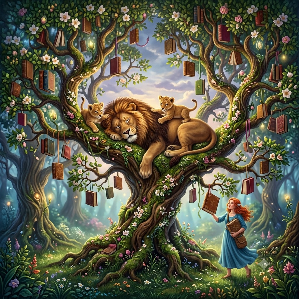 Lion Library artwork