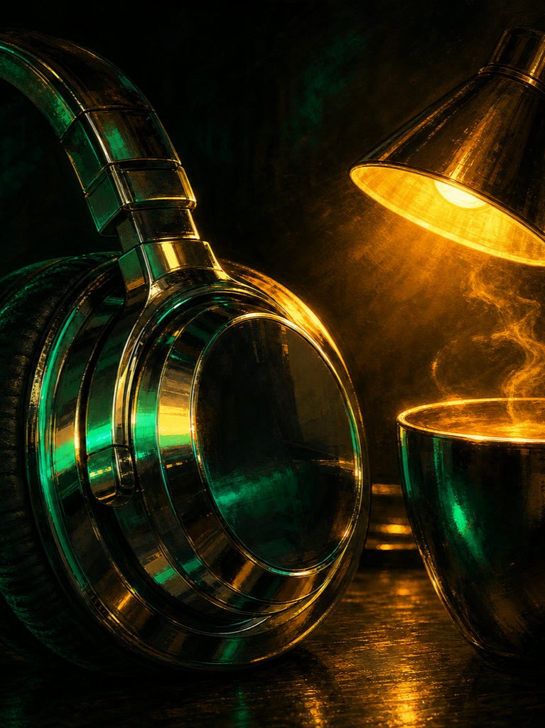 Headphones & A Cup Of Coffee artwork