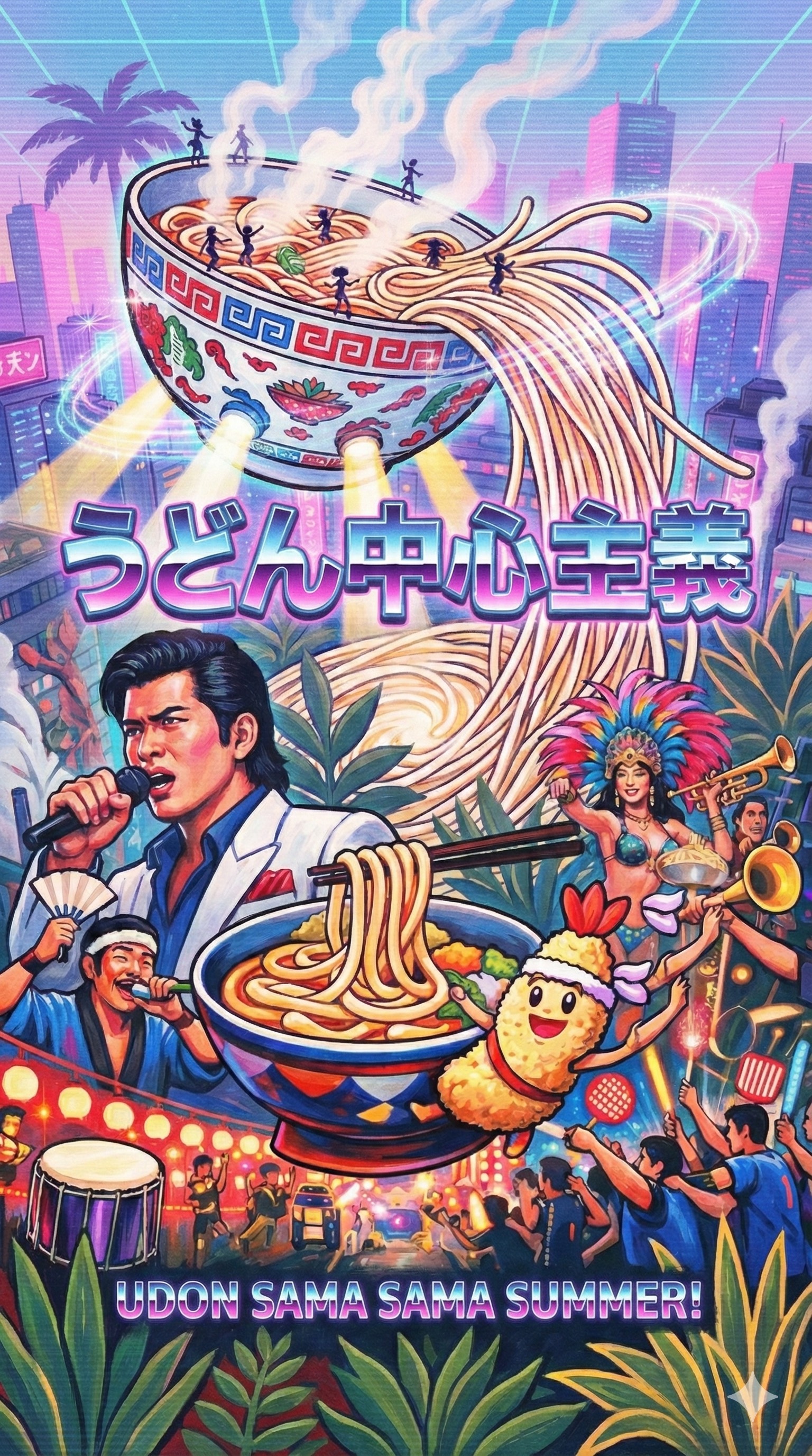 うどん中心主義（Udoncentrism）Danceable ver. artwork