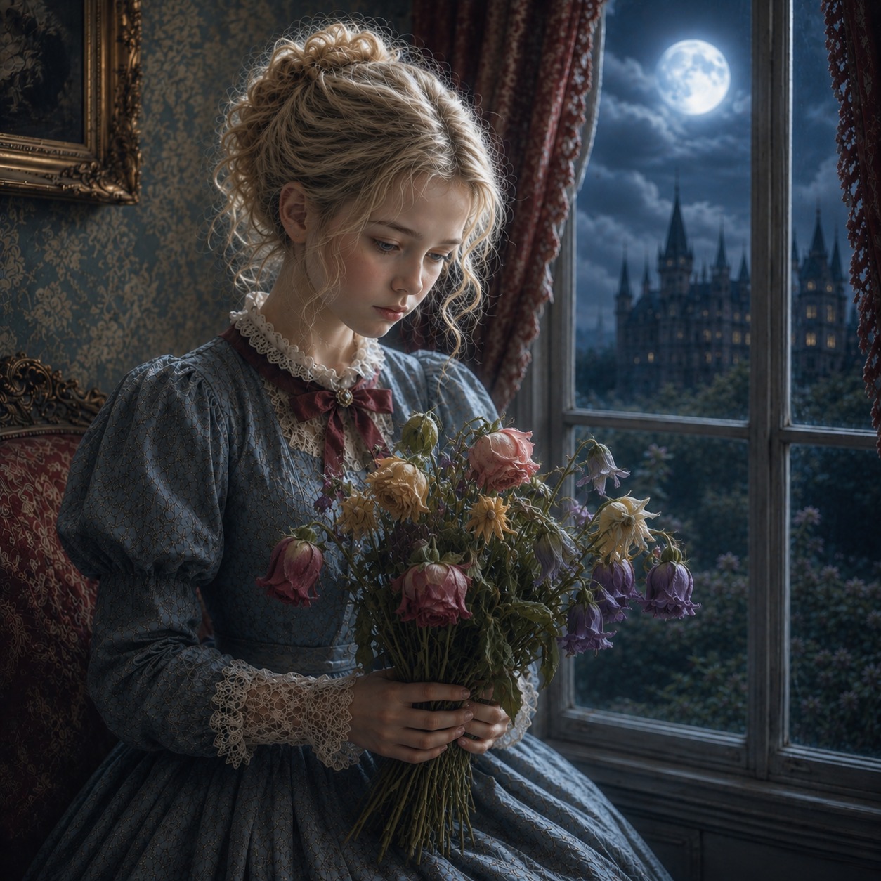 𝒯𝒽𝑒 𝐿𝒾𝓉𝓉𝓁𝑒 𝐼𝒹𝒶'𝓈 𝐹𝓁𝑜𝓌𝑒𝓇𝓈 artwork