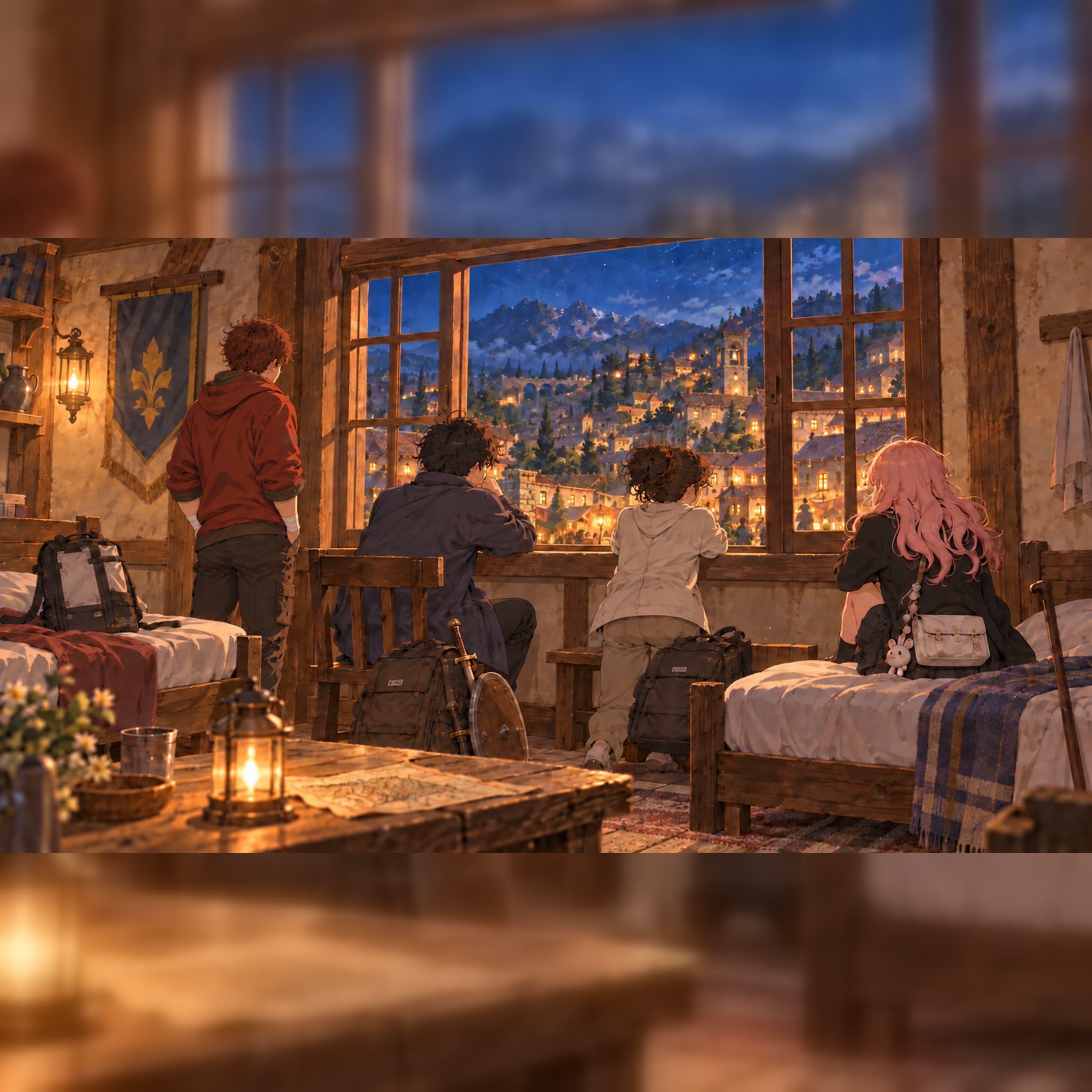 【睡眠・作業用BGM】異世界転移：初めての宿屋｜現代×RPGファンタジー artwork