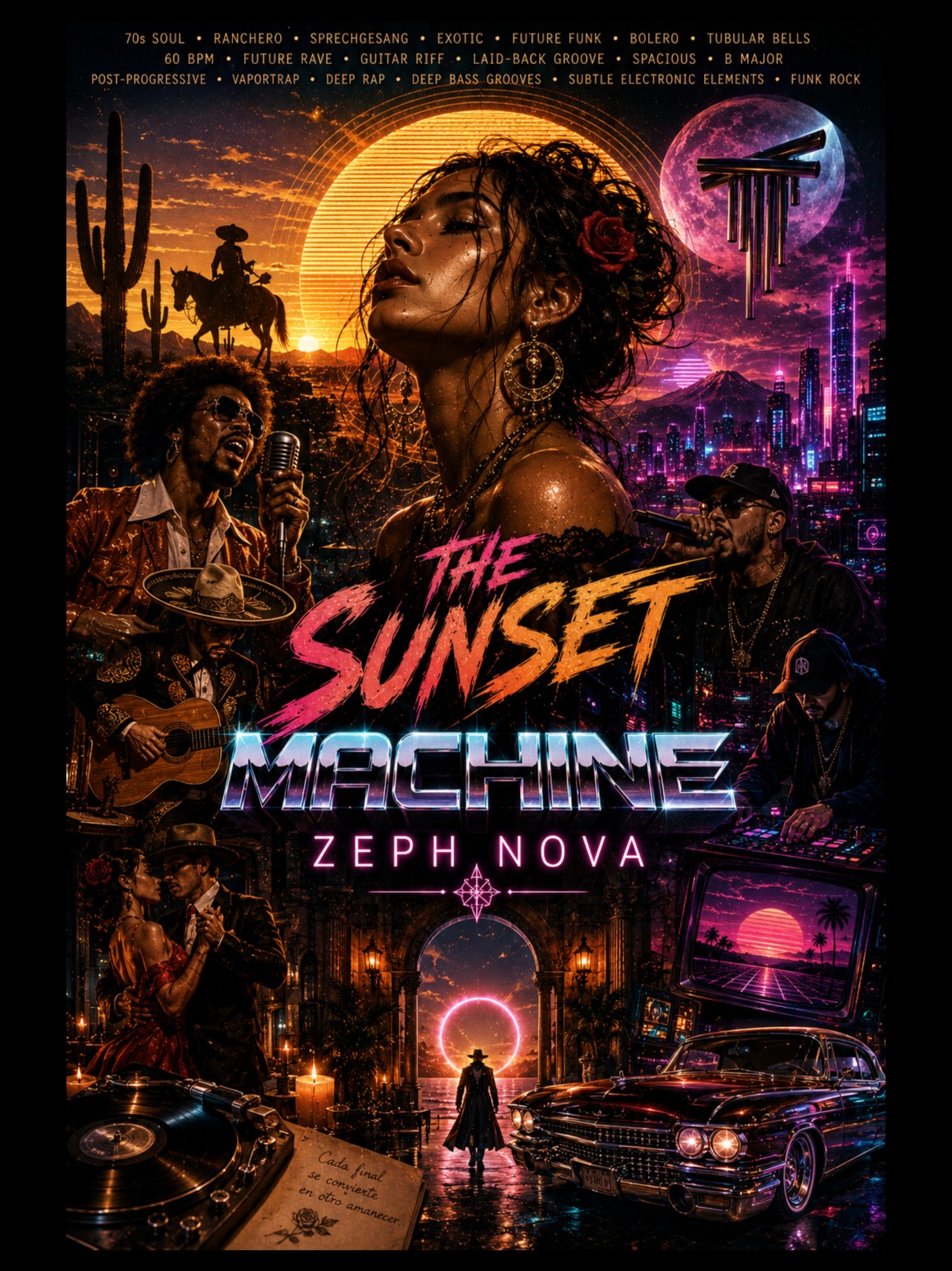 THE SUNSET MACHINE artwork