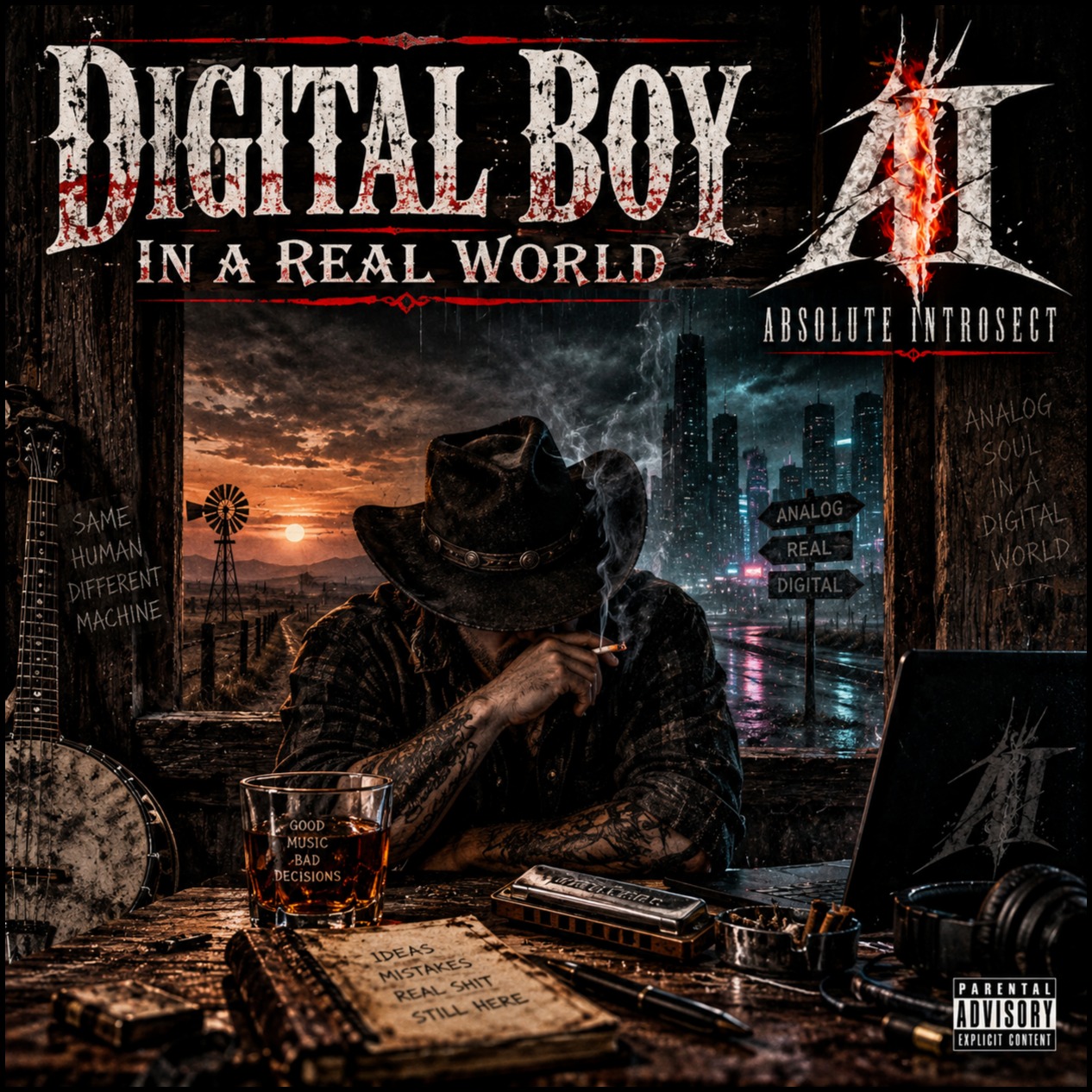 Digital Boy in a Real World artwork