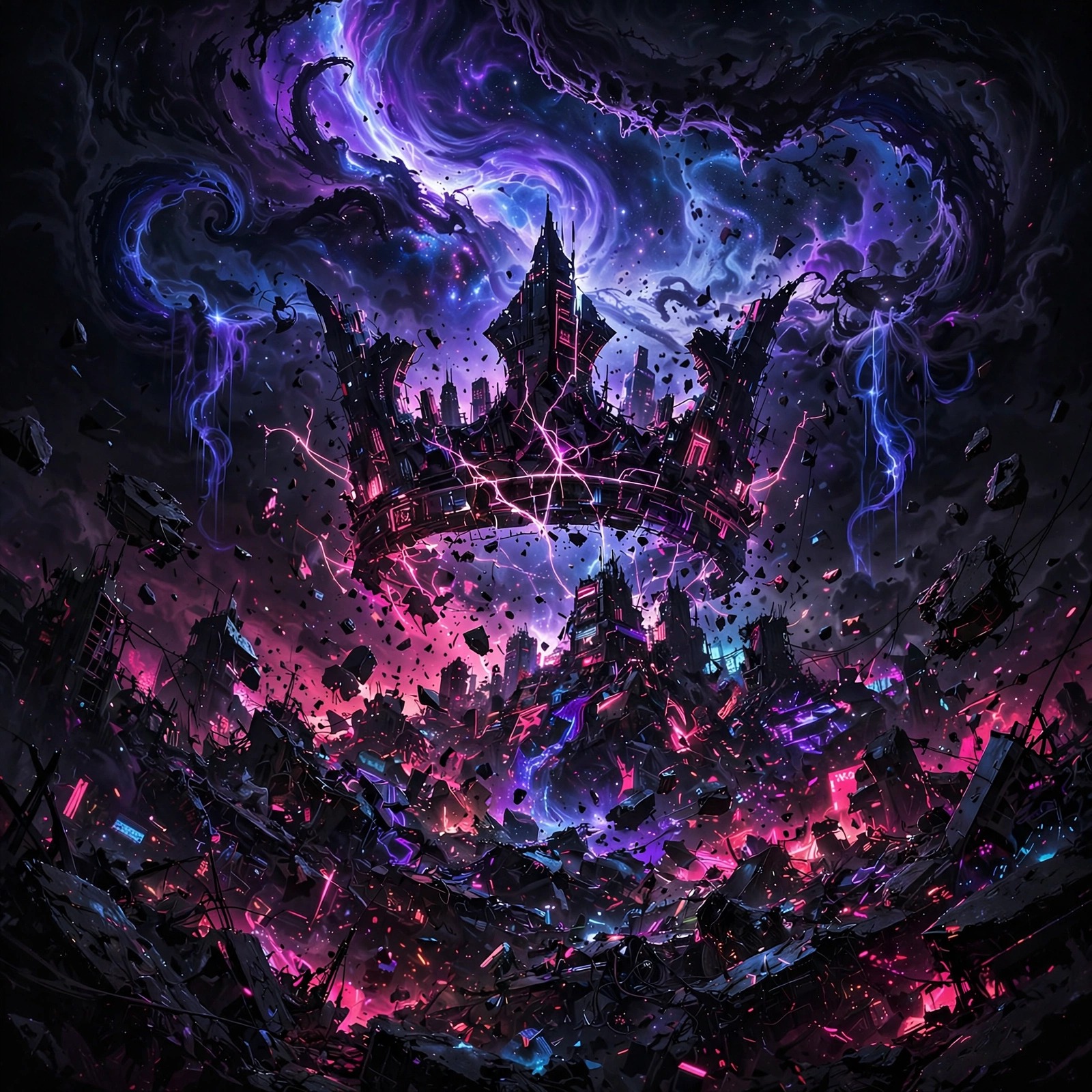 Neon Ruin (Wr3n's Rebuild) — by WR3N for KING_RY3 artwork
