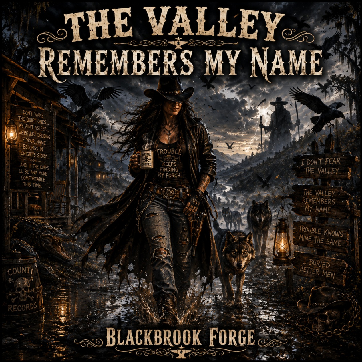 The Valley Remembers My Name artwork