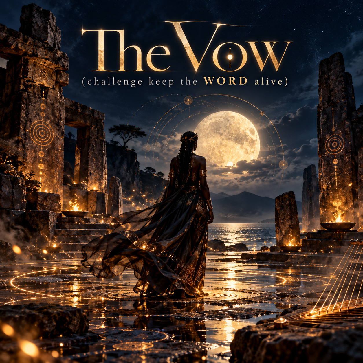 The Vow (challenge keep the WORD alive) artwork