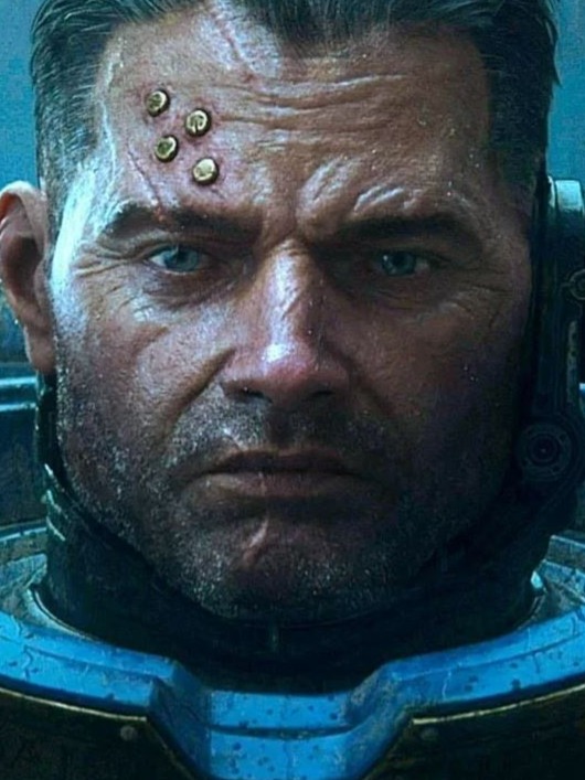 Warhammer 40k. Captain Titus artwork