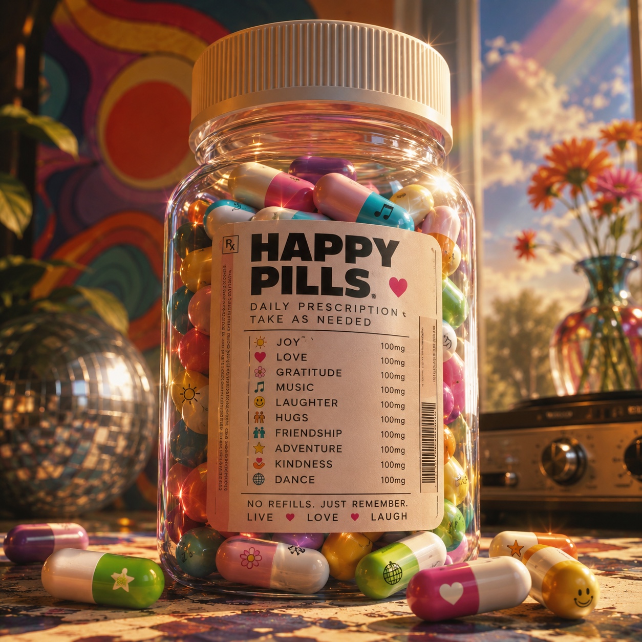 Happy Pills artwork