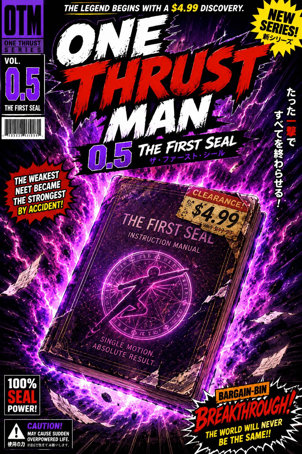 One Thrust Man: 0.5 The First Seal (The Prequel) artwork