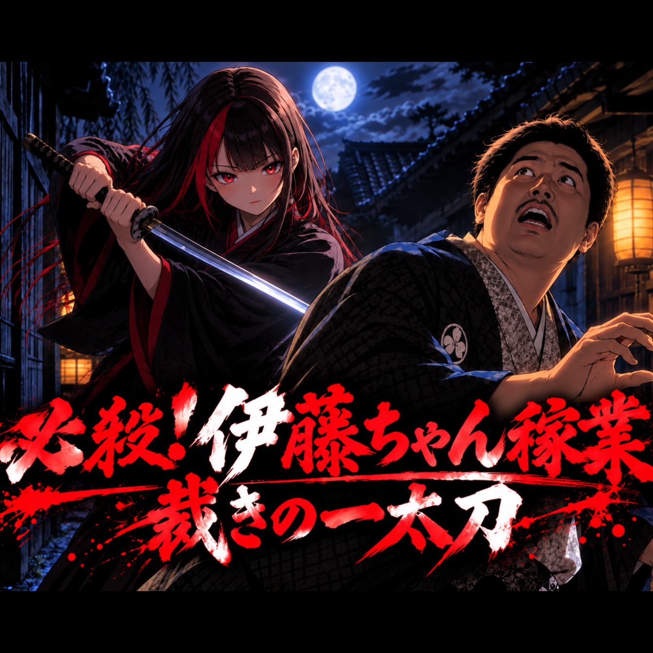 必殺！伊藤ちゃん稼業 裁きの一太刀 artwork